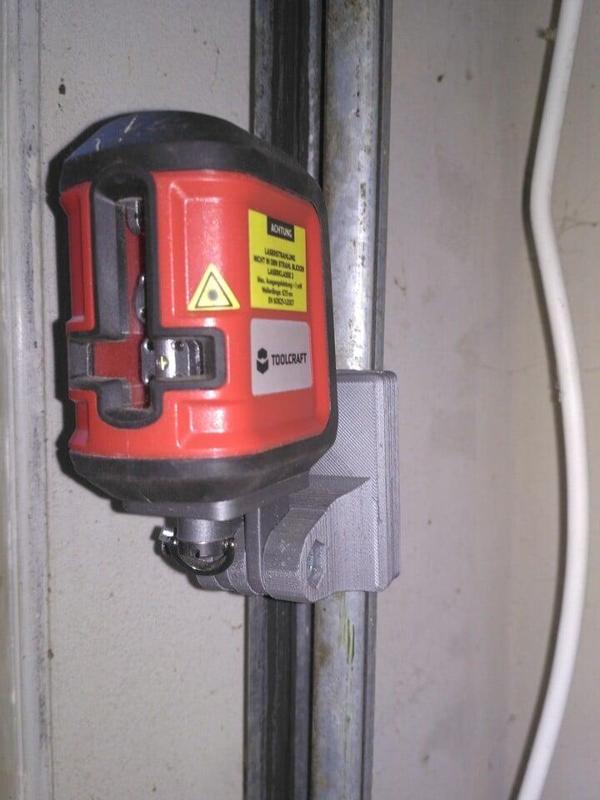 Cross nivelar laser magnetic holder