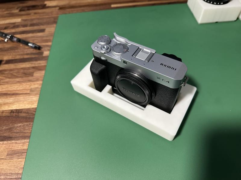 Fujifilm X-E4 and Fujifilm Accessory Gridfinity Storage