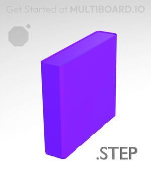 1x4x3·5 - Multibin Insert - STEP Remixing File