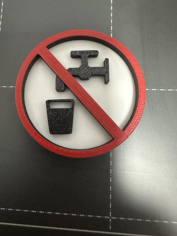 No Drinking Water