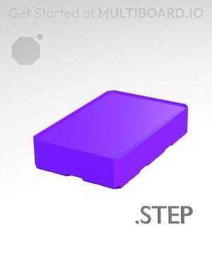 2x3x0·75 - Multibin Insert - STEP Remixing File