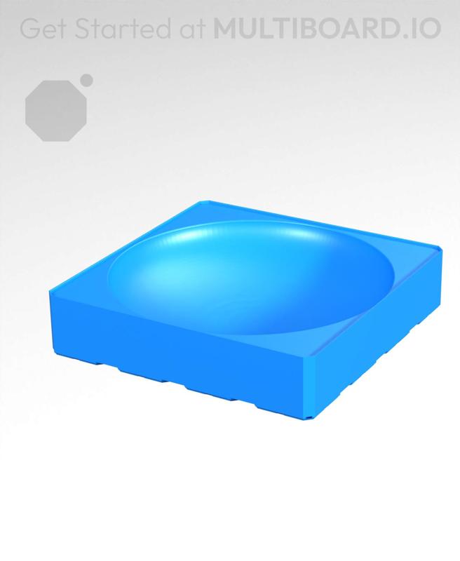 4x4x1 Bowl - Multibin Insert