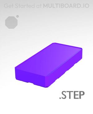 2x4x0·75 - Multibin Insert - STEP Remixing File