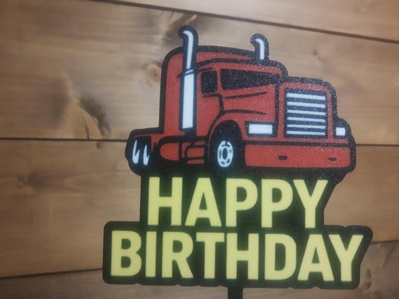 Truck Cake Topper