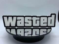 GTA Wasted Logo + Fridge magnet
