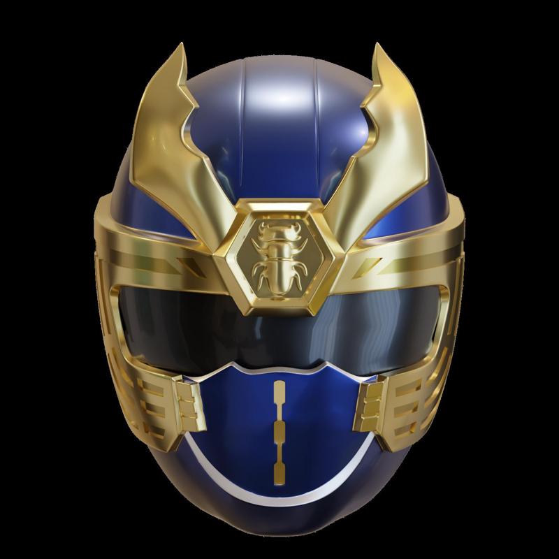 Navy Thunder Ranger Power Rangers Helmet Ninja Storm Cosplay Power Ranger Helmet