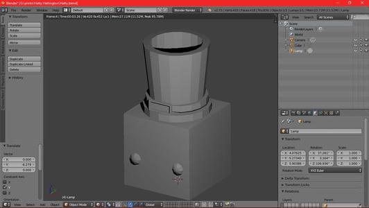 Hatty Hatington Pencil holder
