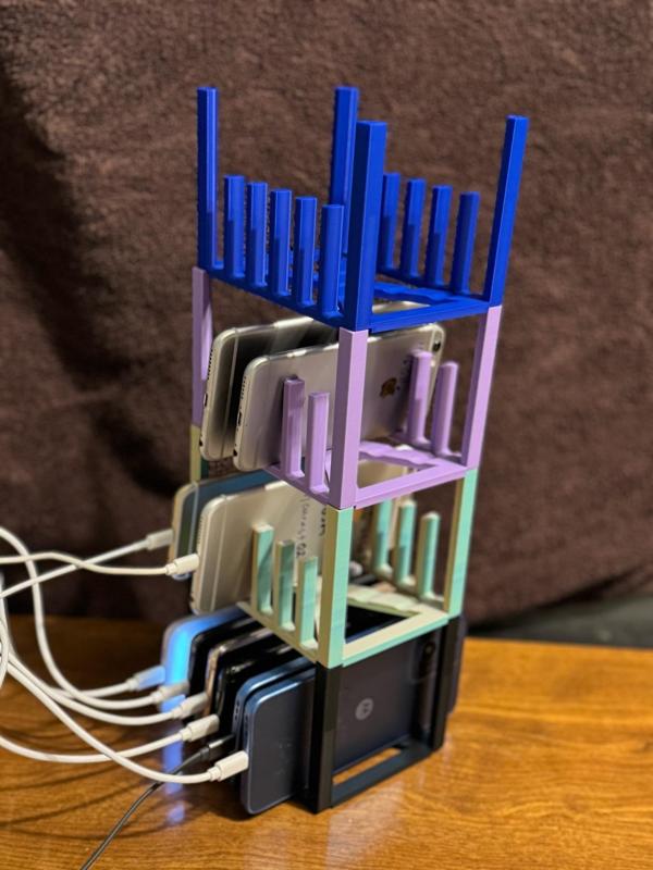 Multi Cellphone Holder, stackable