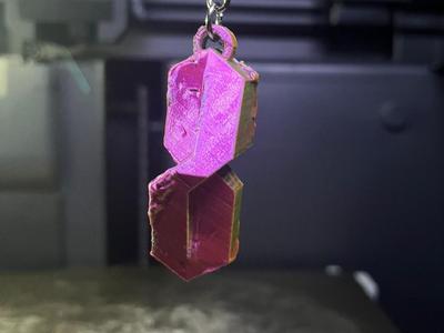 Satisfactory Somersloop Keychain