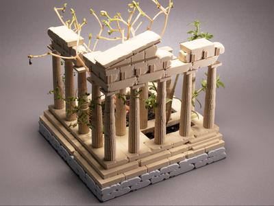The Vanished Parthenon