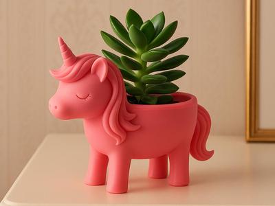 Mini Planter - Unicorn