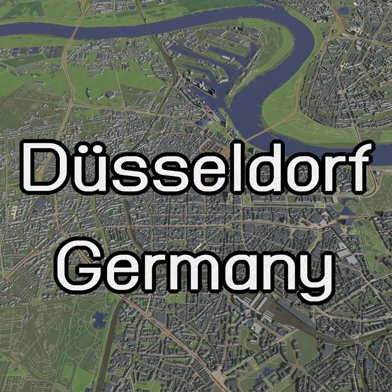 Dusseldorf Germany - city and urban
