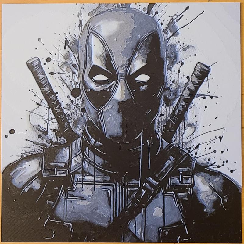 Deadpool - Filament Painting