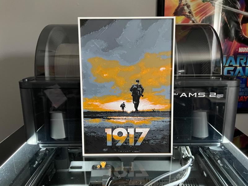 1917 (2019) Hueforge Movie Poster