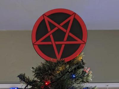 Pentagram Decoration/Christmas Tree Topper