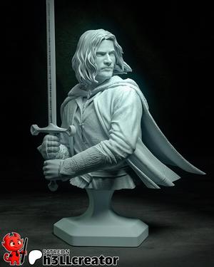 Bust of Aragorn
