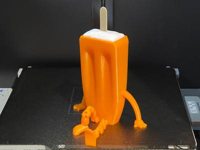 Friendly Articulated Creamsicle/Dreamsicle