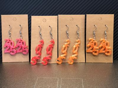 New Year 2025 Earrings set