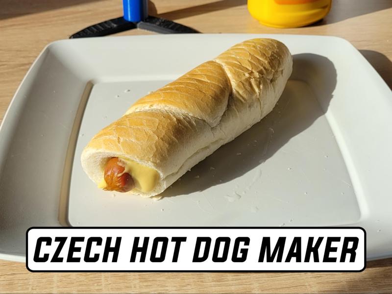 Czech hot dog maker