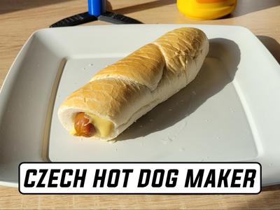 Czech hot dog maker