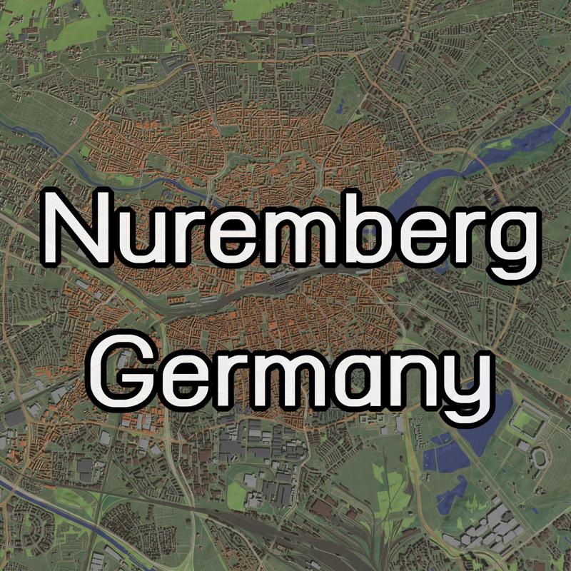 Nuremberg Germany - city and urban