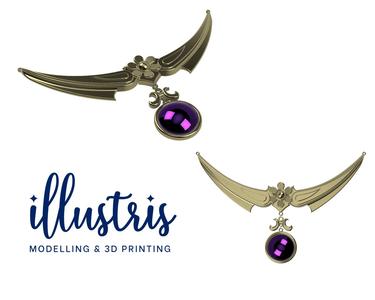 CLOUD Honey Bee Inn Necklace STL FILES [Final Fantasy 7]