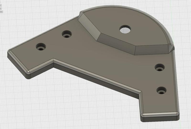 Delta Tower Endcap (2020 extrusion)