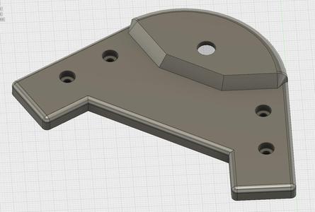 Delta Tower Endcap (2020 extrusion)