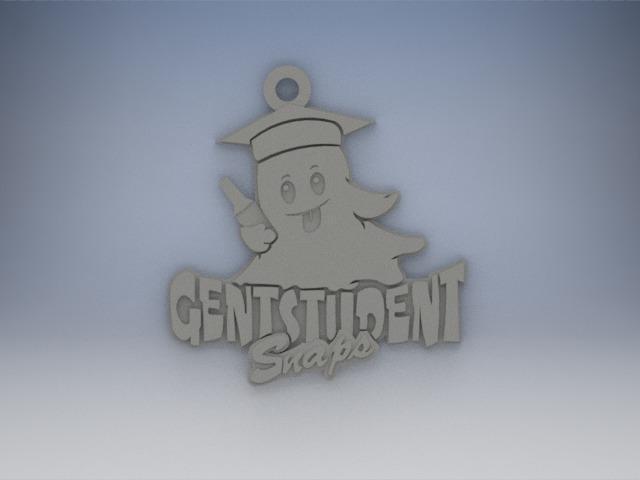 Gentstudent sleutelhanger