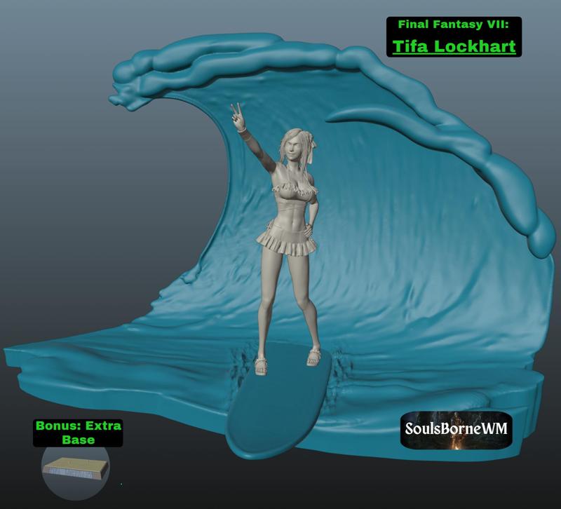 Final Fantasy VII: Tifa SwimSuit  (Two base options)