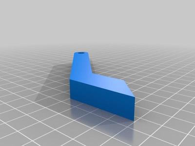 Camera mount slideable on to the Y-carriage