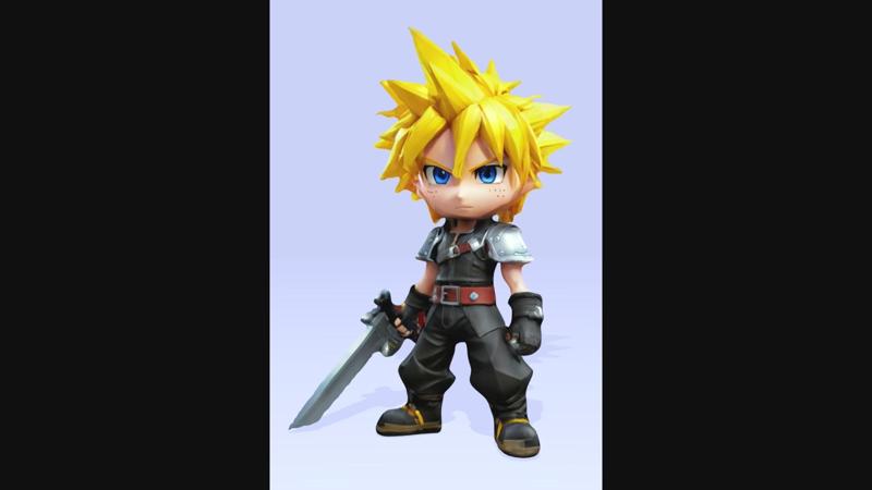 Cloud - Final Fantasy VII / Action Figure