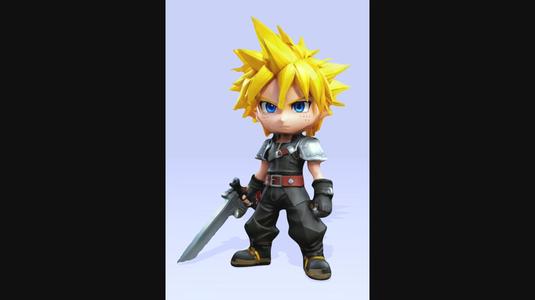 Cloud - Final Fantasy VII / Action Figure