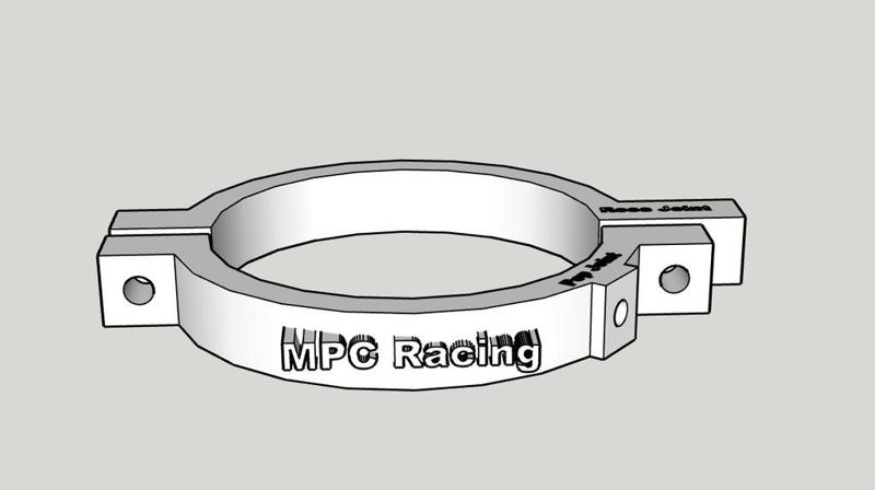 54mm Motorcycle Fork Suspension Potentiometer Mount