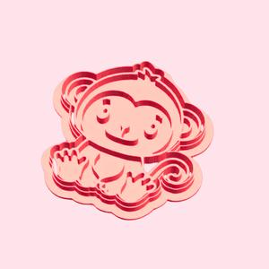 cookie cutter monkey monkey baby