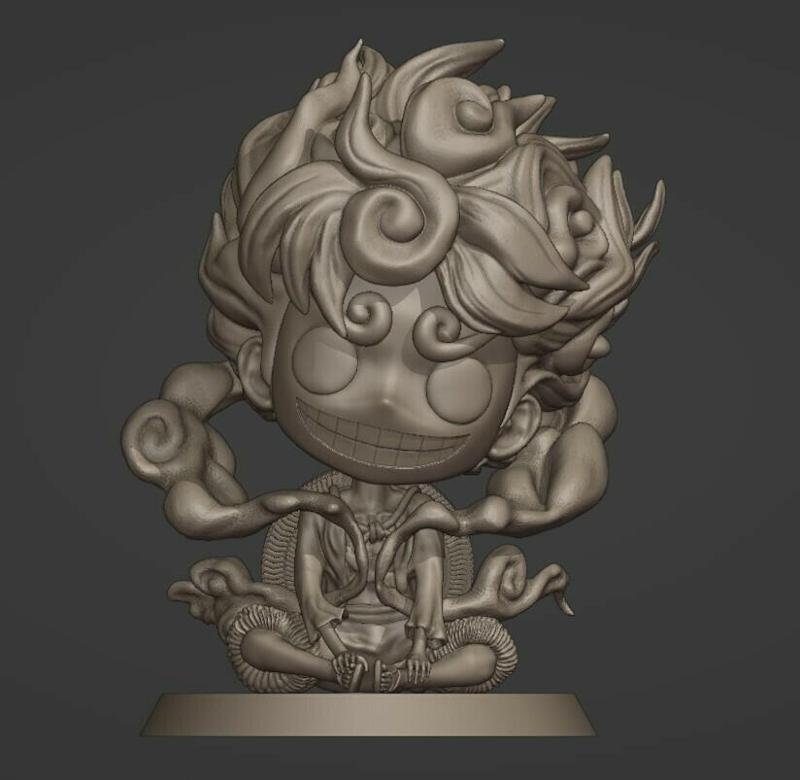 Luffy Chibi Gear5 kawaii