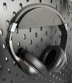 Ikea Skadis headphone holder (without slicer's support)