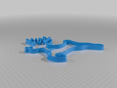 [Cookie Cutter XXL] Reindeer - Rudolph