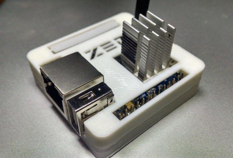 Orange Pi Zero Case Top (Large Heatsink Remix)