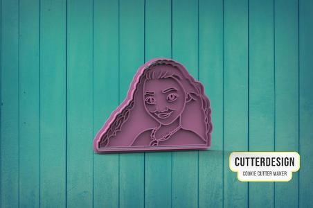 Moana Cookie Cutter