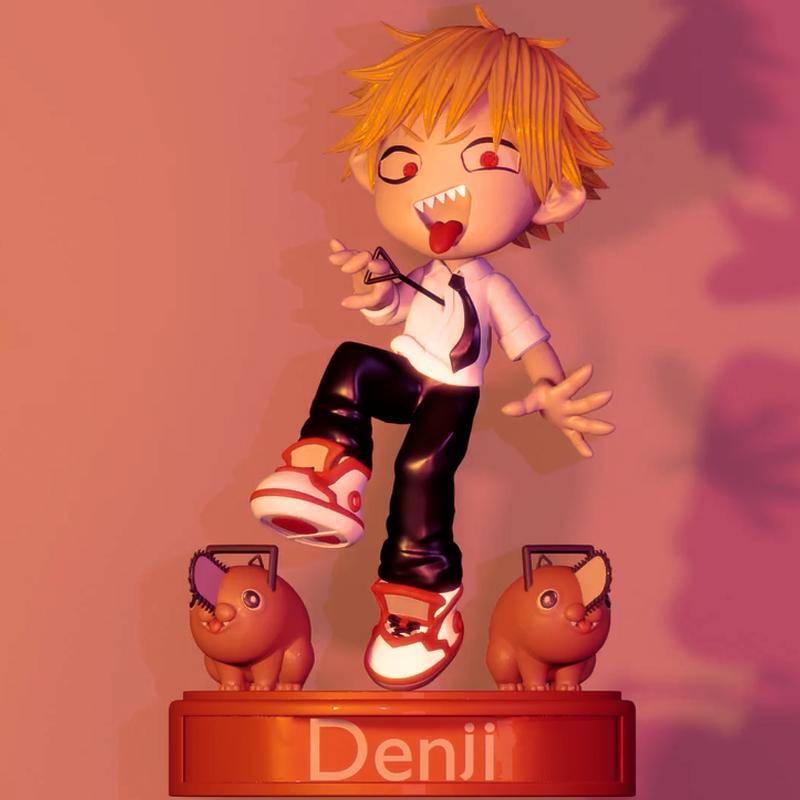 Denji - Chibi - Kawai - Chainsaw man