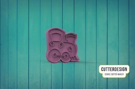 Easter Train Cookie Cutter