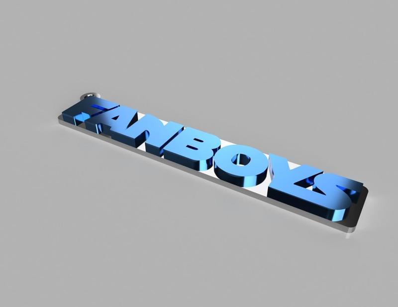 FANBOYS keychain