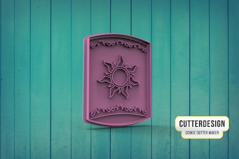 Tangled Lantern Rapunzel Cookie Cutter