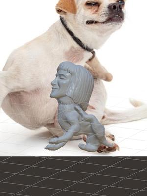 Mars attack dog woman