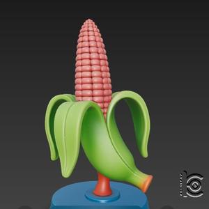 Bananorn - 3D Model for Printing