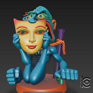 The Mask Within - 3D Model for Printing