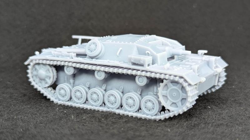 Sturmgeschutz III Ausf.B + 3 Tankmen (Germany, WW2)