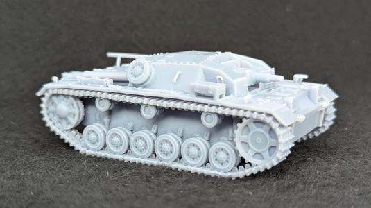 Sturmgeschutz III Ausf.B + 3 Tankmen (Germany, WW2)