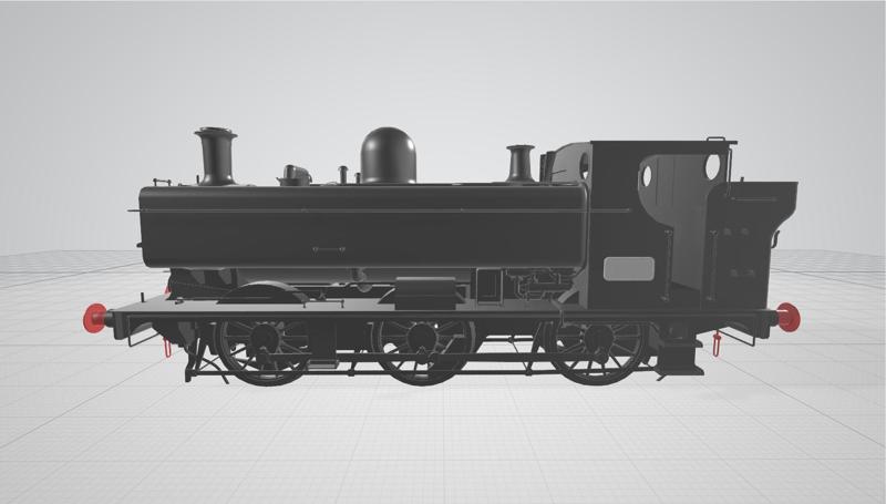 Steam locomotive GWR (BR) 57xx
